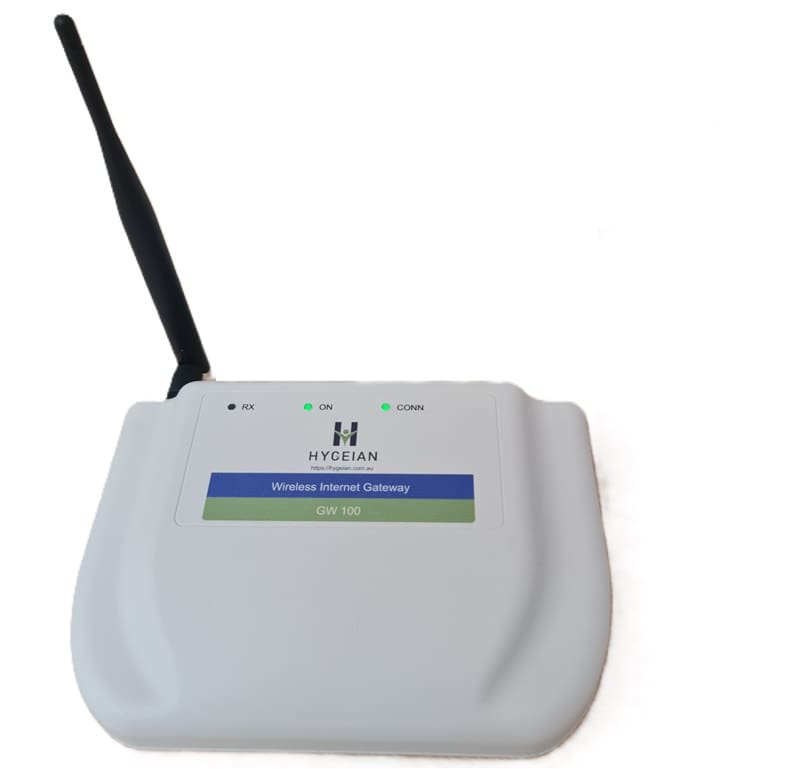 gw-100 gateway used in temperature management system