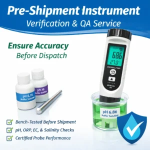 pre-shipment instrument erification service