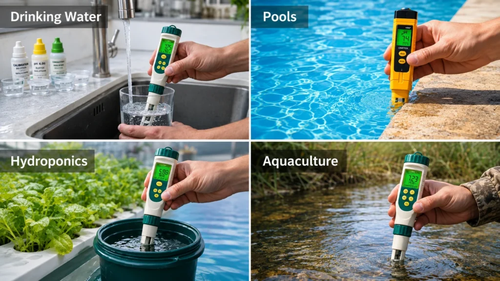 water test kit for drinking, pools, spas, hydroponics and aquaculture australia